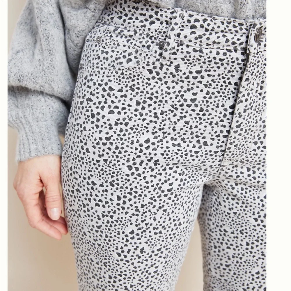 Ella Moss Pebble Print High Rise Skinny Ankle - Picture 4 of 10